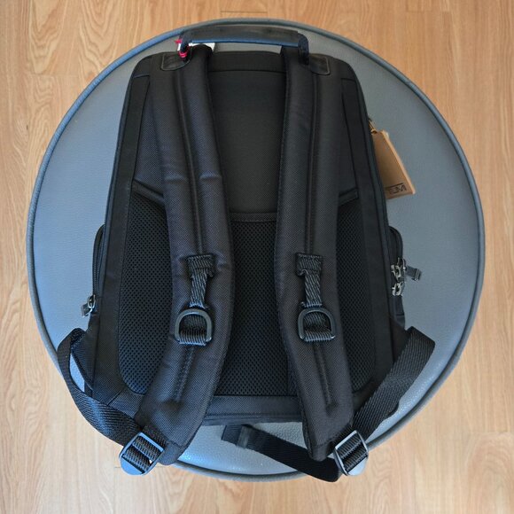 TUMI Parrish Laptop Backpack Ballistic Nylon Leather Khaki Camo (Unisex) - Picture 10 of 16